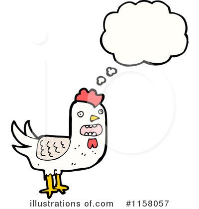 Royalty-Free (RF) Chicken Clipart Illustration by lineartestpilot - Stock Sample #1158057