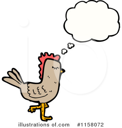 Royalty-Free (RF) Chicken Clipart Illustration by lineartestpilot - Stock Sample #1158072