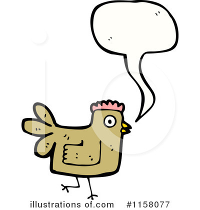 Royalty-Free (RF) Chicken Clipart Illustration by lineartestpilot - Stock Sample #1158077
