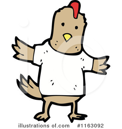 Royalty-Free (RF) Chicken Clipart Illustration by lineartestpilot - Stock Sample #1163092