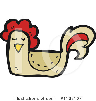 Royalty-Free (RF) Chicken Clipart Illustration by lineartestpilot - Stock Sample #1163107