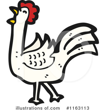 Royalty-Free (RF) Chicken Clipart Illustration by lineartestpilot - Stock Sample #1163113