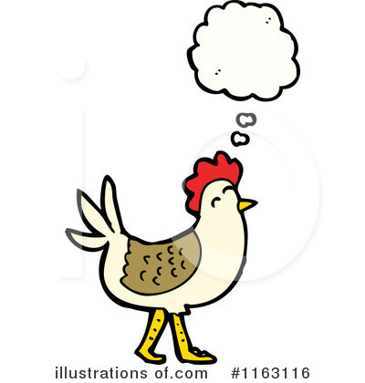 Royalty-Free (RF) Chicken Clipart Illustration by lineartestpilot - Stock Sample #1163116