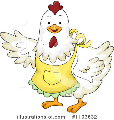 Royalty-Free (RF) Chicken Clipart Illustration by BNP Design Studio - Stock Sample #1193632