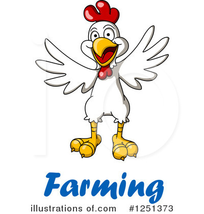 Royalty-Free (RF) Chicken Clipart Illustration by Vector Tradition SM - Stock Sample #1251373