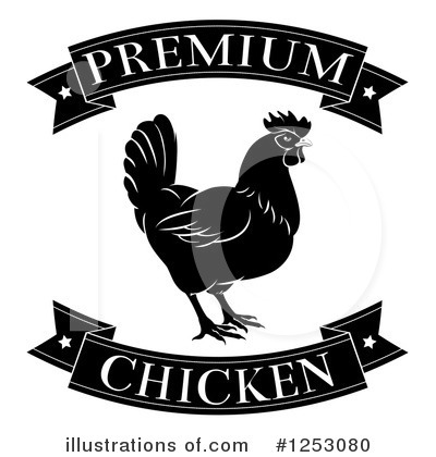 Royalty-Free (RF) Chicken Clipart Illustration by AtStockIllustration - Stock Sample #1253080