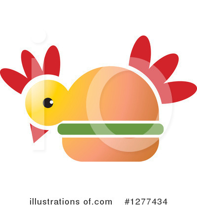 Royalty-Free (RF) Chicken Clipart Illustration by Lal Perera - Stock Sample #1277434