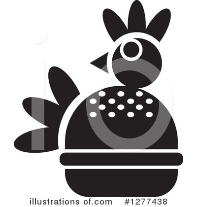 Royalty-Free (RF) Chicken Clipart Illustration by Lal Perera - Stock Sample #1277438