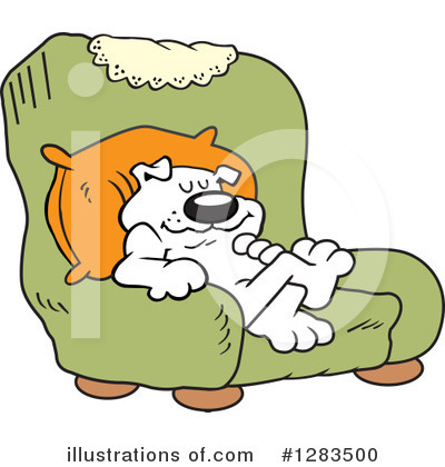 Dog Clipart #1283500 by Johnny Sajem