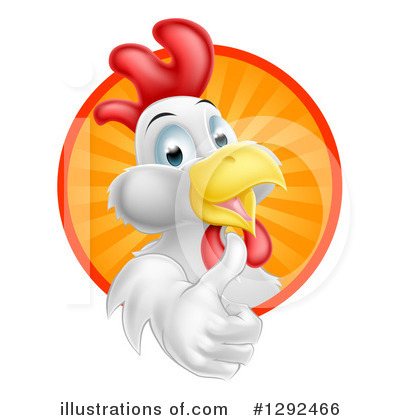 Rooster Clipart #1292466 by AtStockIllustration