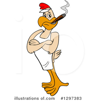 Smoker Clipart #1297383 by LaffToon