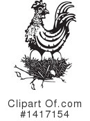 Chicken Clipart #1417154 by xunantunich