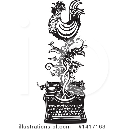 Typewriter Clipart #1417163 by xunantunich