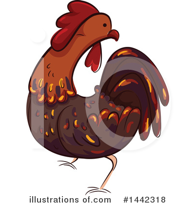 Chicken Clipart #1442318 by BNP Design Studio