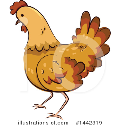 Royalty-Free (RF) Chicken Clipart Illustration by BNP Design Studio - Stock Sample #1442319