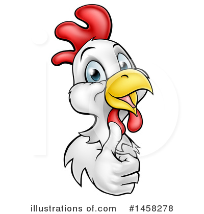 Royalty-Free (RF) Chicken Clipart Illustration by AtStockIllustration - Stock Sample #1458278