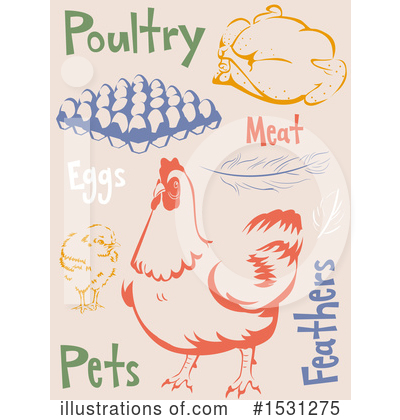 Royalty-Free (RF) Chicken Clipart Illustration by BNP Design Studio - Stock Sample #1531275