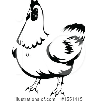 Royalty-Free (RF) Chicken Clipart Illustration by BNP Design Studio - Stock Sample #1551415