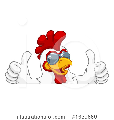 Royalty-Free (RF) Chicken Clipart Illustration by AtStockIllustration - Stock Sample #1639860