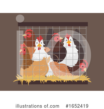 Royalty-Free (RF) Chicken Clipart Illustration by BNP Design Studio - Stock Sample #1652419