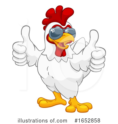 Royalty-Free (RF) Chicken Clipart Illustration by AtStockIllustration - Stock Sample #1652858