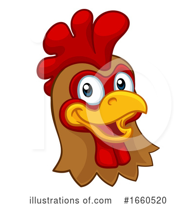Royalty-Free (RF) Chicken Clipart Illustration by AtStockIllustration - Stock Sample #1660520