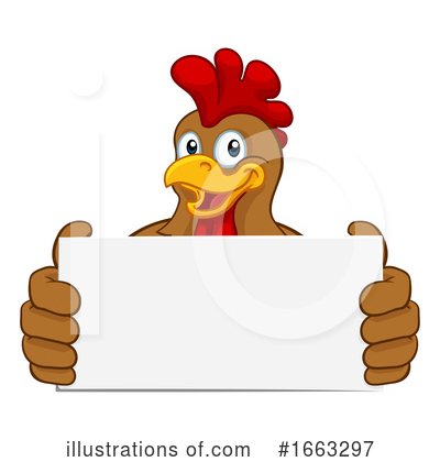 Royalty-Free (RF) Chicken Clipart Illustration by AtStockIllustration - Stock Sample #1663297