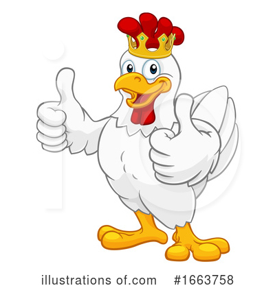 Royalty-Free (RF) Chicken Clipart Illustration by AtStockIllustration - Stock Sample #1663758