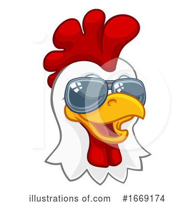 Royalty-Free (RF) Chicken Clipart Illustration by AtStockIllustration - Stock Sample #1669174