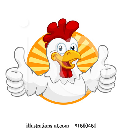 Royalty-Free (RF) Chicken Clipart Illustration by AtStockIllustration - Stock Sample #1680461