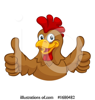Royalty-Free (RF) Chicken Clipart Illustration by AtStockIllustration - Stock Sample #1680482