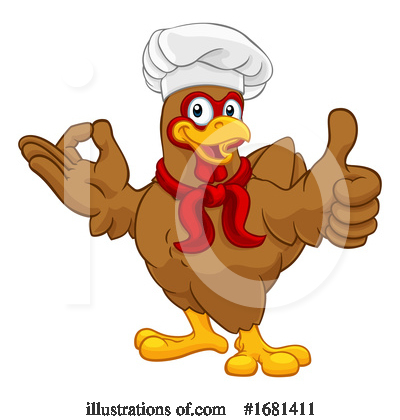 Royalty-Free (RF) Chicken Clipart Illustration by AtStockIllustration - Stock Sample #1681411
