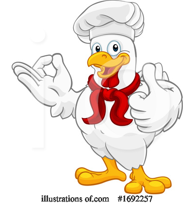 Royalty-Free (RF) Chicken Clipart Illustration by AtStockIllustration - Stock Sample #1692257
