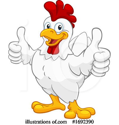 Royalty-Free (RF) Chicken Clipart Illustration by AtStockIllustration - Stock Sample #1692390