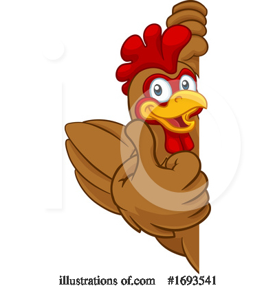 Royalty-Free (RF) Chicken Clipart Illustration by AtStockIllustration - Stock Sample #1693541