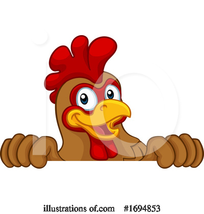 Royalty-Free (RF) Chicken Clipart Illustration by AtStockIllustration - Stock Sample #1694853