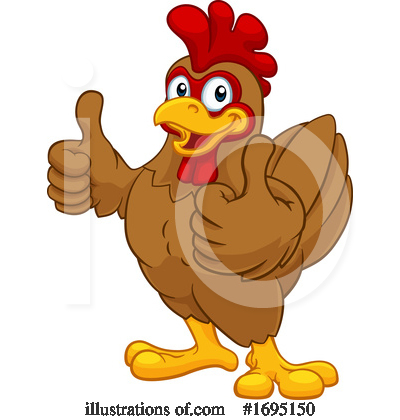 Royalty-Free (RF) Chicken Clipart Illustration by AtStockIllustration - Stock Sample #1695150