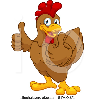 Royalty-Free (RF) Chicken Clipart Illustration by AtStockIllustration - Stock Sample #1706071