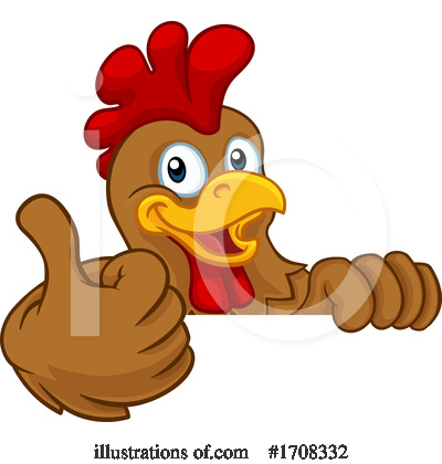 Royalty-Free (RF) Chicken Clipart Illustration by AtStockIllustration - Stock Sample #1708332