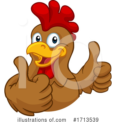Royalty-Free (RF) Chicken Clipart Illustration by AtStockIllustration - Stock Sample #1713539