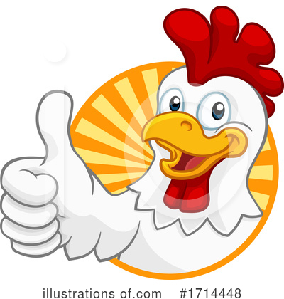 Royalty-Free (RF) Chicken Clipart Illustration by AtStockIllustration - Stock Sample #1714448