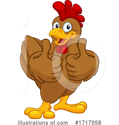 Royalty-Free (RF) Chicken Clipart Illustration by AtStockIllustration - Stock Sample #1717058