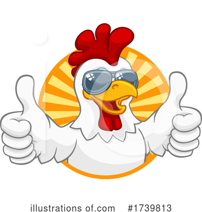 Royalty-Free (RF) Chicken Clipart Illustration by AtStockIllustration - Stock Sample #1739813