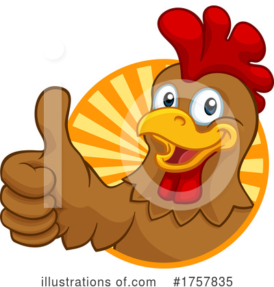 Royalty-Free (RF) Chicken Clipart Illustration by AtStockIllustration - Stock Sample #1757835