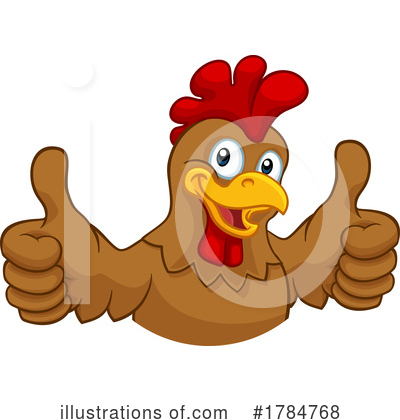 Royalty-Free (RF) Chicken Clipart Illustration by AtStockIllustration - Stock Sample #1784768