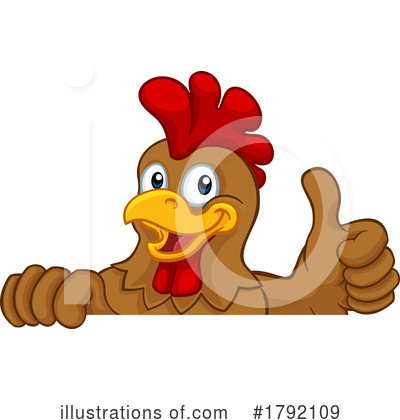 Royalty-Free (RF) Chicken Clipart Illustration by AtStockIllustration - Stock Sample #1792109