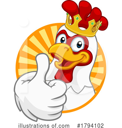 Royalty-Free (RF) Chicken Clipart Illustration by AtStockIllustration - Stock Sample #1794102