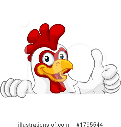 Royalty-Free (RF) Chicken Clipart Illustration by AtStockIllustration - Stock Sample #1795544
