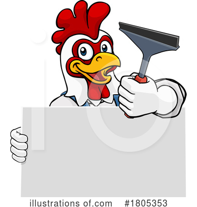 Royalty-Free (RF) Chicken Clipart Illustration by AtStockIllustration - Stock Sample #1805353
