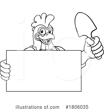 Royalty-Free (RF) Chicken Clipart Illustration by AtStockIllustration - Stock Sample #1806035